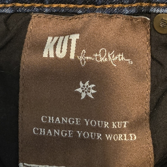 Kut from the Kloth Mid Rise Straight Leg Blue Jeans Size 2 | Women’s Small Denim - Picture 6 of 12